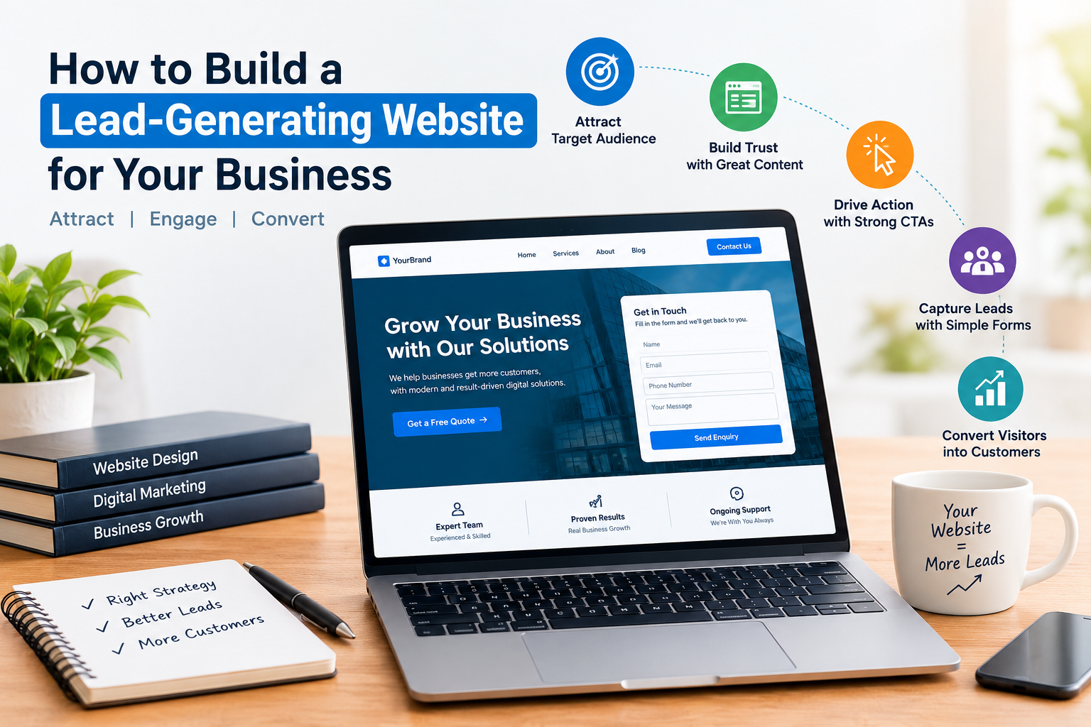 How to Build a Lead-Generating Website for Your Business